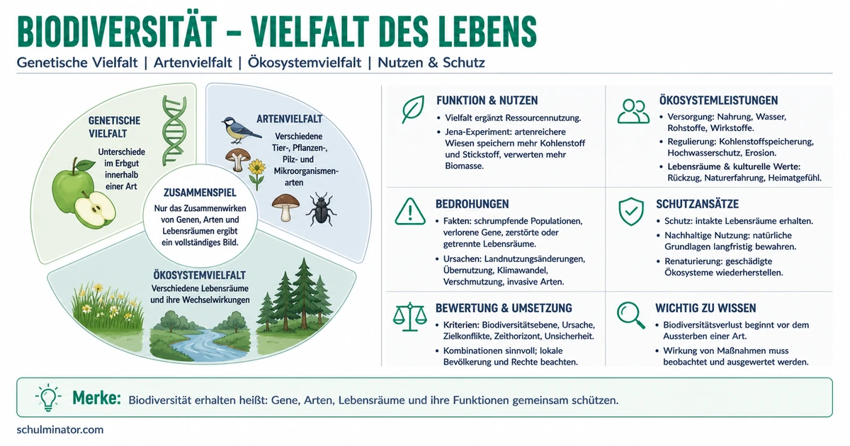 Biodiversität: Vielfalt verstehen und schützen
