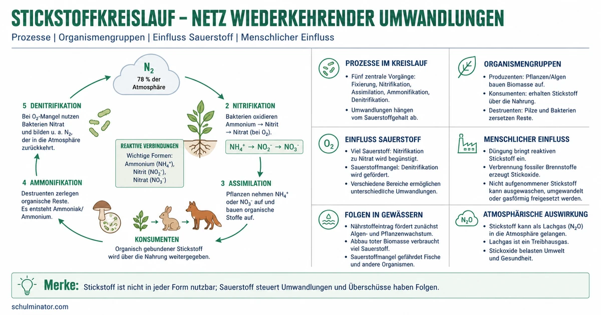 Stickstoffkreislauf einfach erklärt