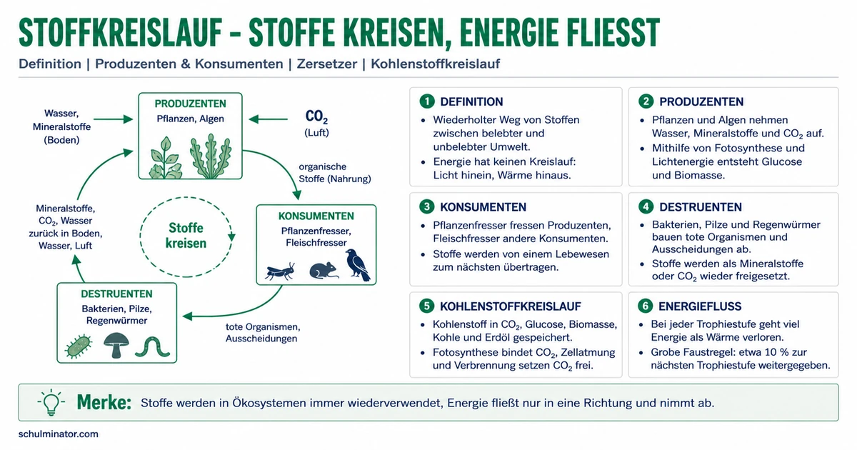 Stoffkreislauf einfach erklärt
