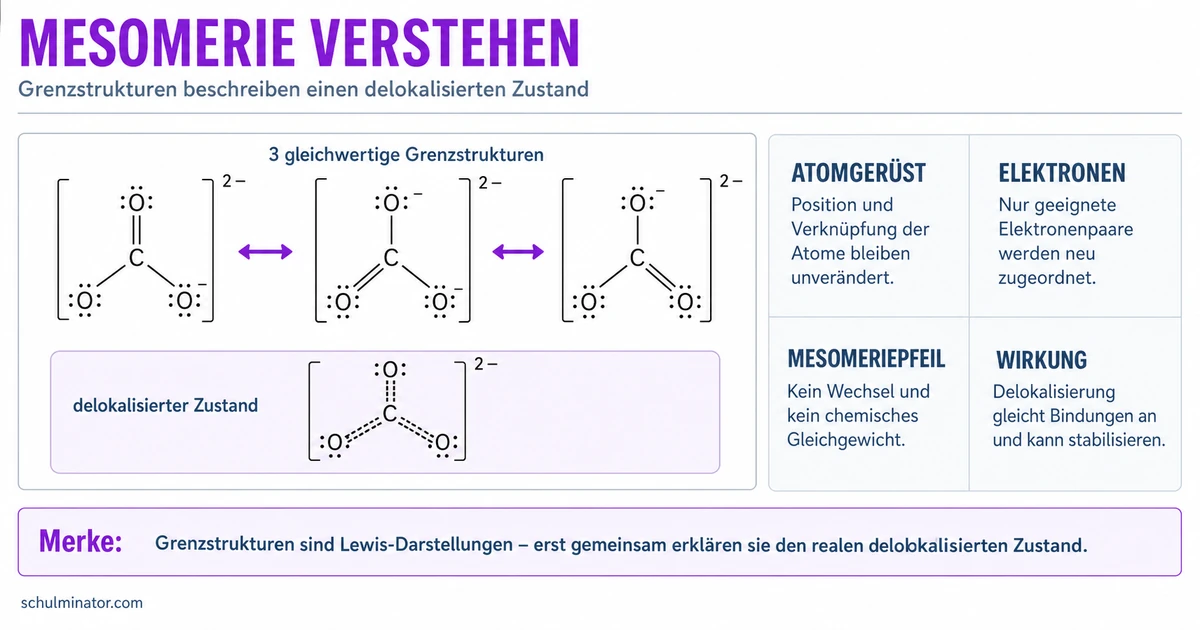Mesomerie: Grenzstrukturen sicher verstehen