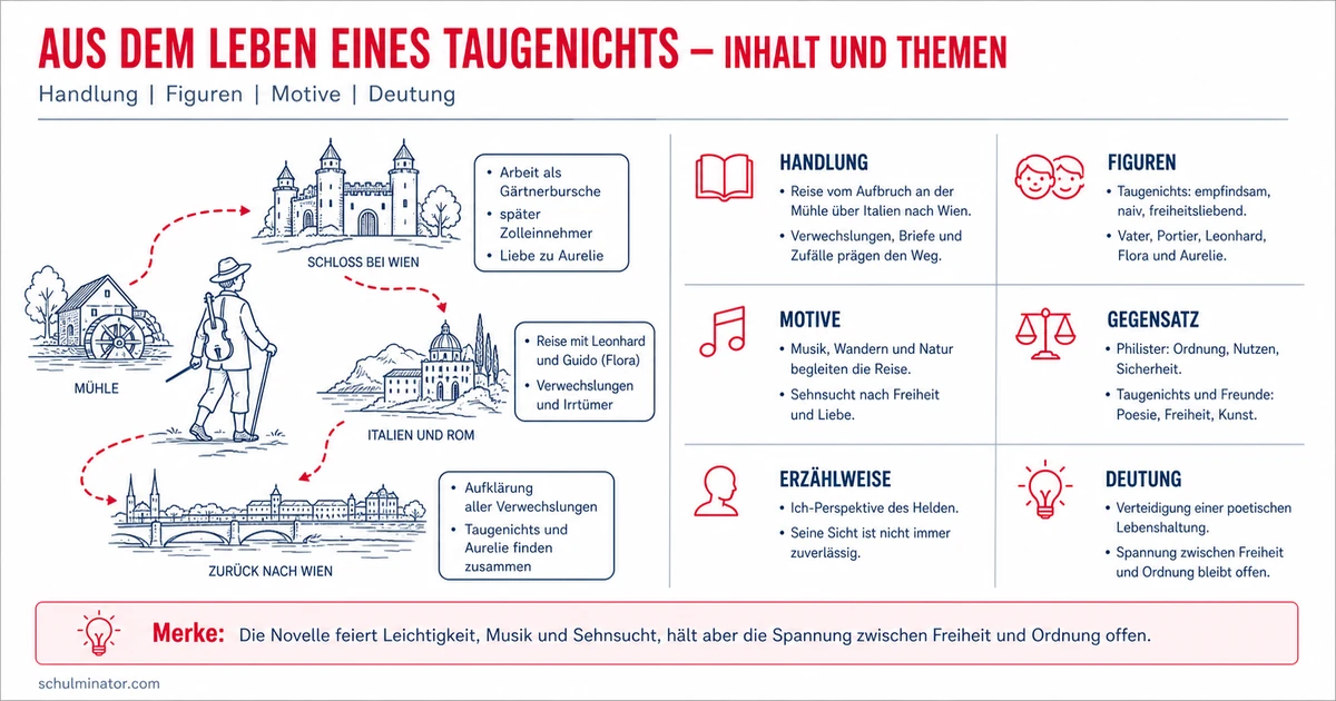 Aus dem Leben eines Taugenichts: Analyse