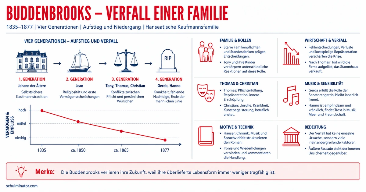 Buddenbrooks: Handlung, Figuren und Analyse