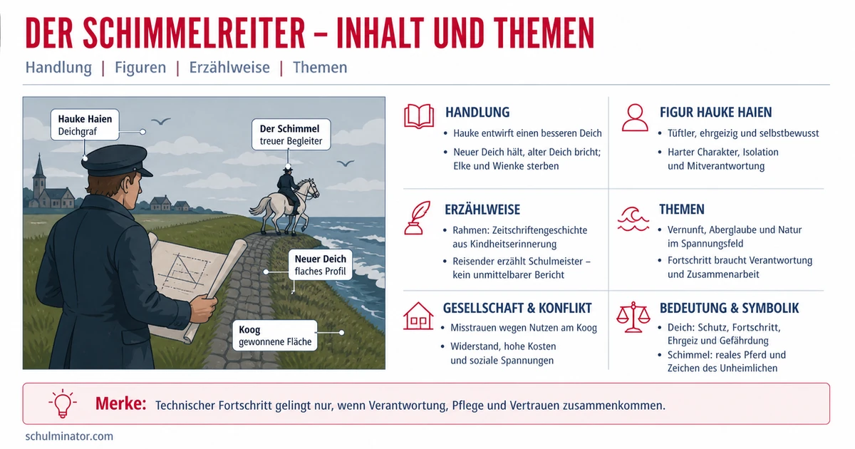 Der Schimmelreiter: Handlung, Aufbau und Deutung