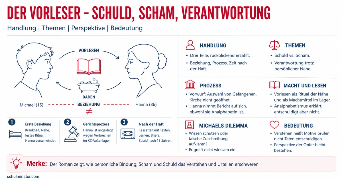 Der Vorleser: Handlung, Figuren und Deutung