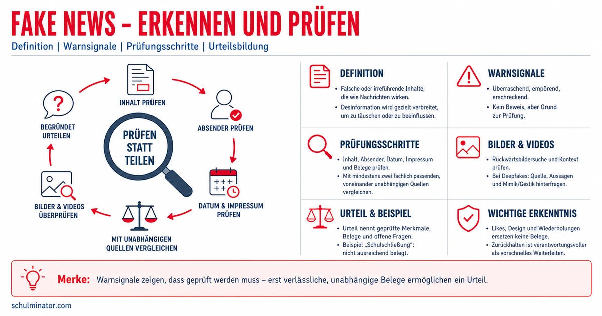 Fake News erkennen: 7 Schritte zum Faktencheck