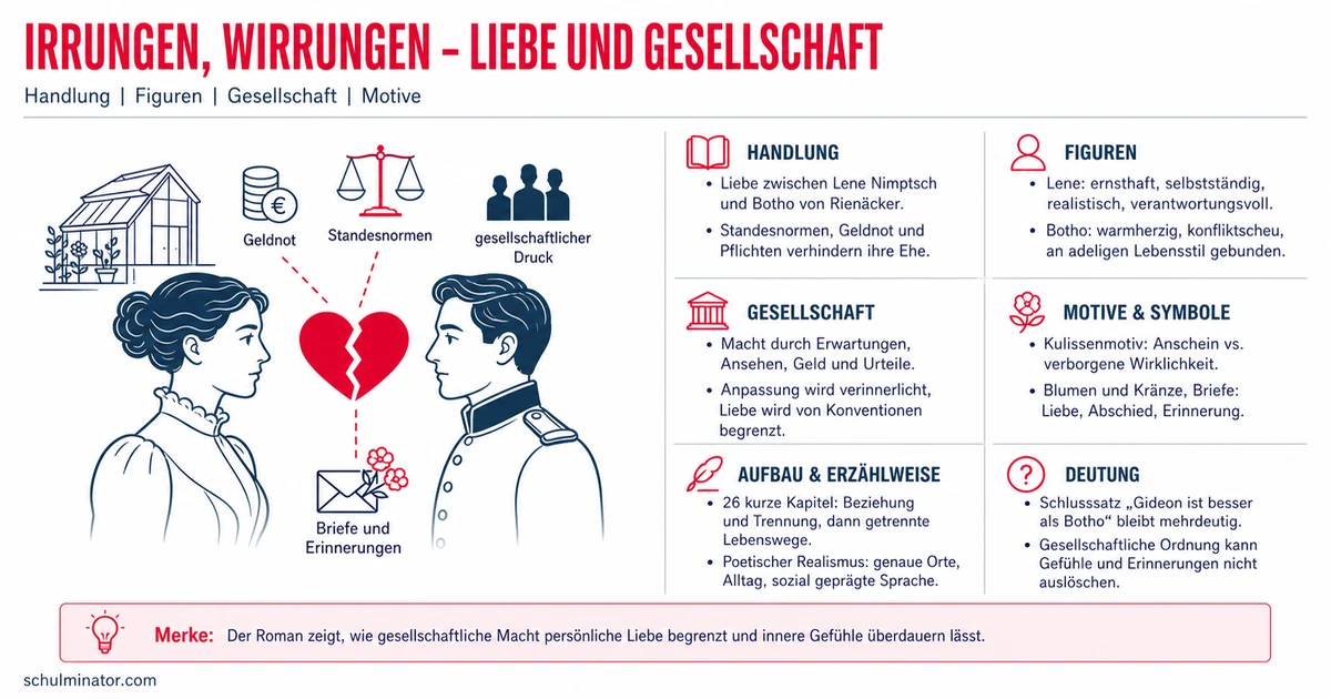 Irrungen, Wirrungen: Handlung und Analyse