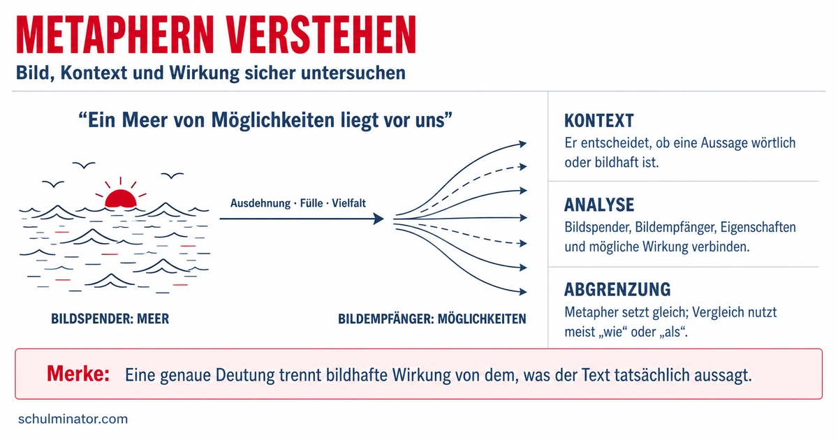 Metapher einfach erklärt: erkennen und deuten