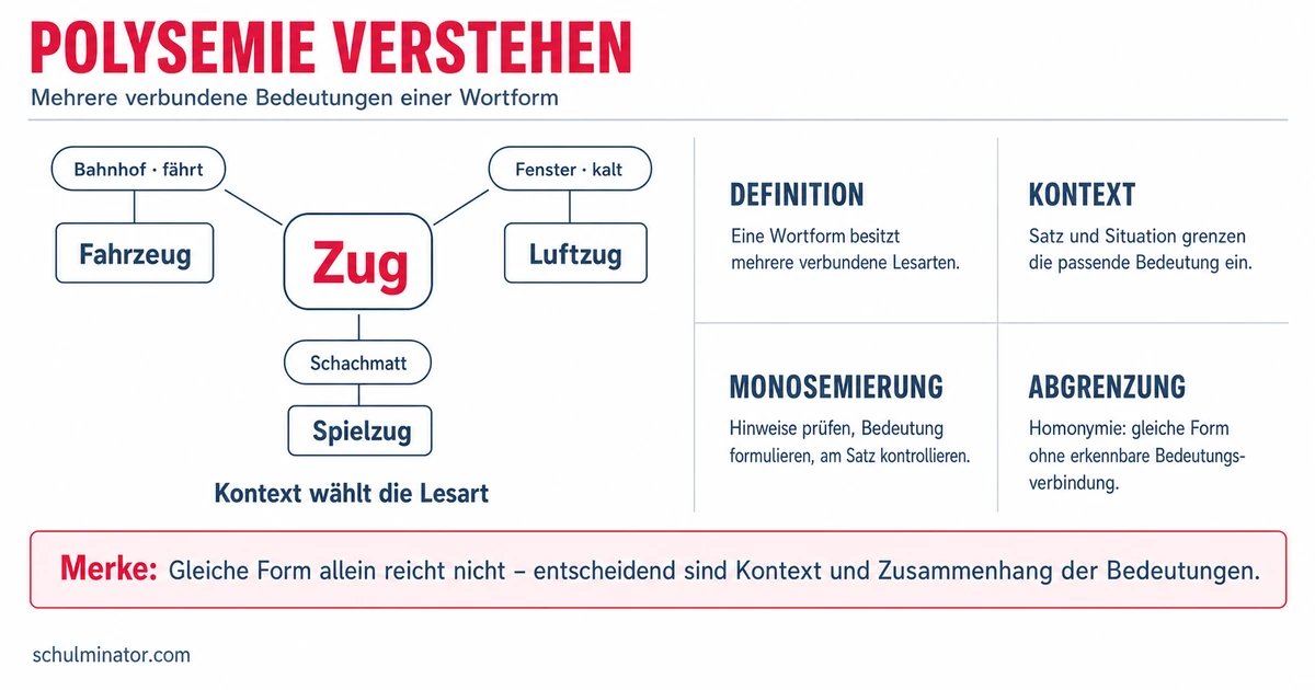 Polysemie einfach erklärt: Bedeutung im Kontext
