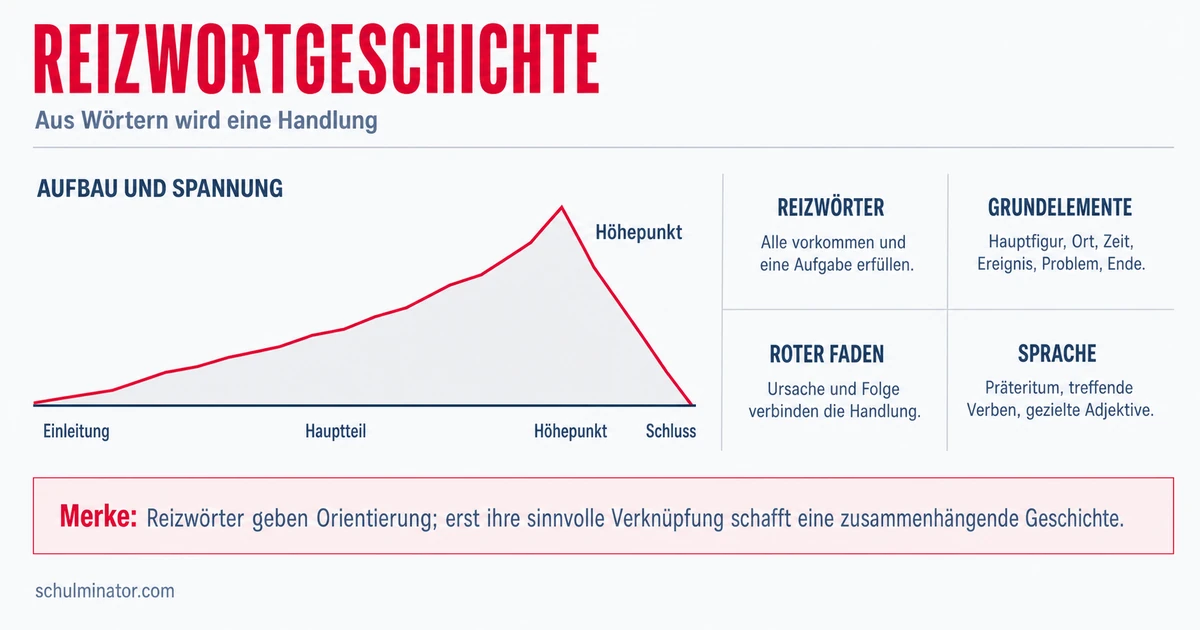 Reizwortgeschichte schreiben: Anleitung und Tipps