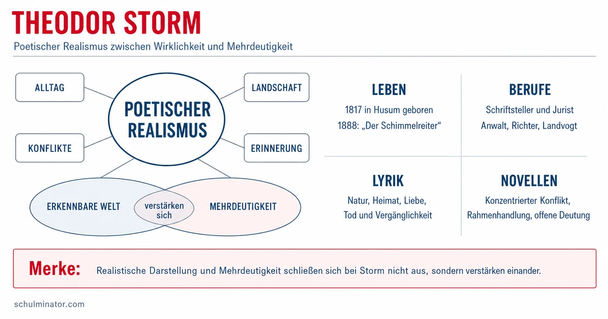 Theodor Storm: Leben, Werke und Realismus