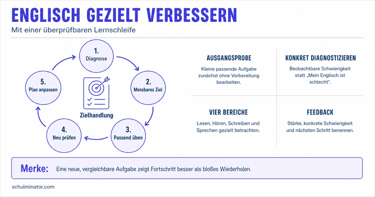 Englisch selbstständig verbessern: Dein Lernplan