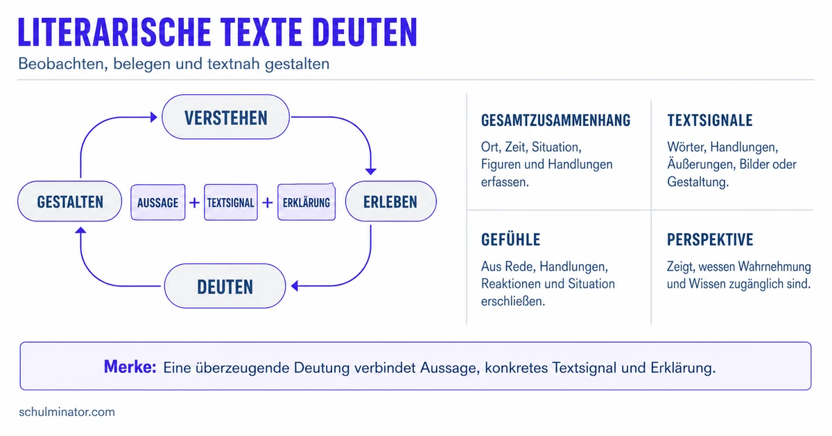 Literarisch-ästhetische Kompetenz in Englisch