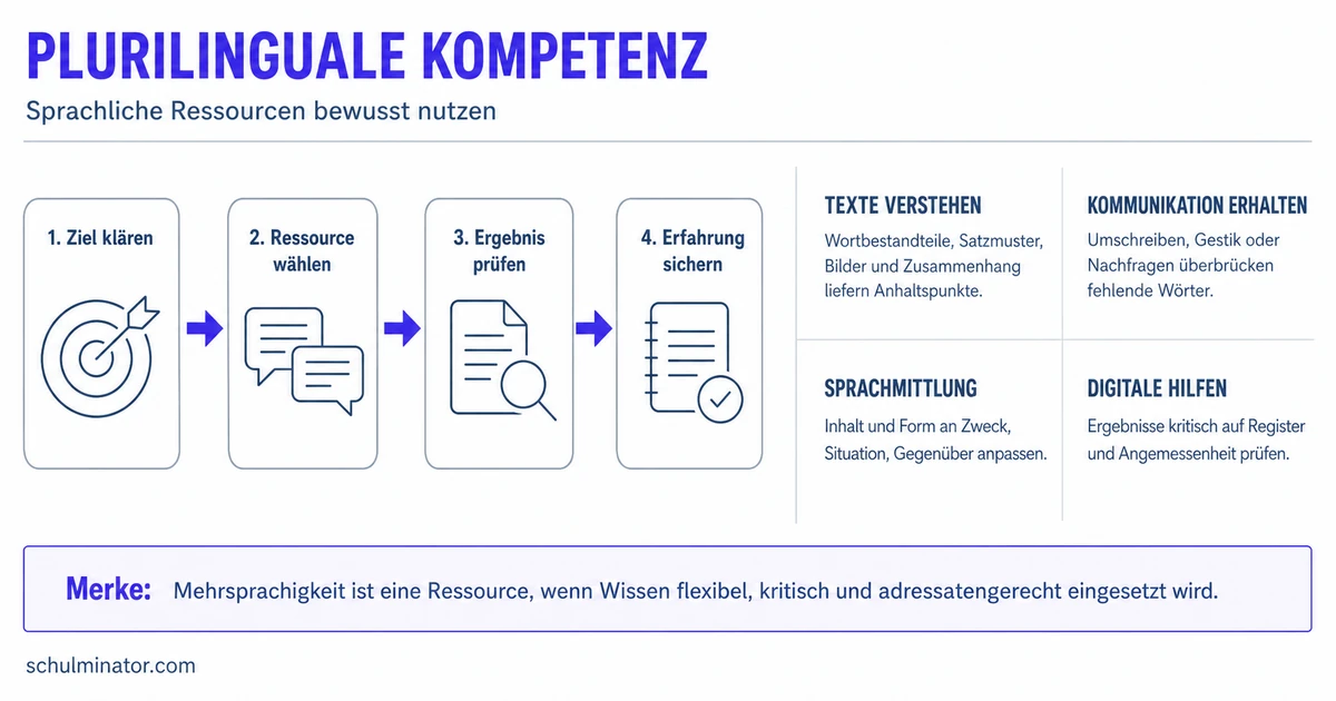 Plurilinguale Kompetenz im Englischunterricht