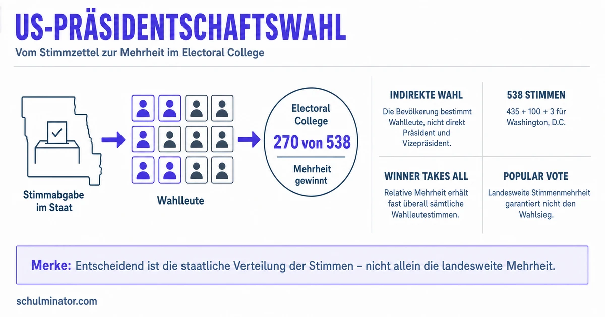 US-Präsidentschaftswahl einfach erklärt