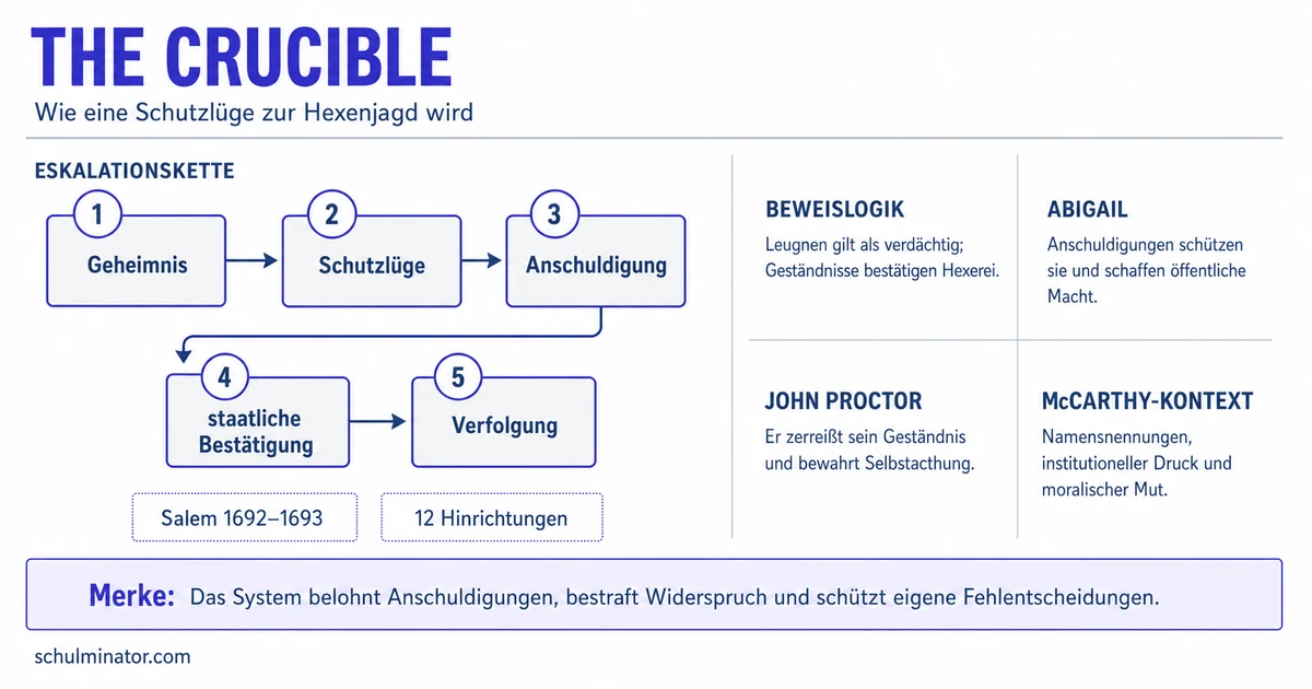 The Crucible: Handlung, Figuren und Deutung