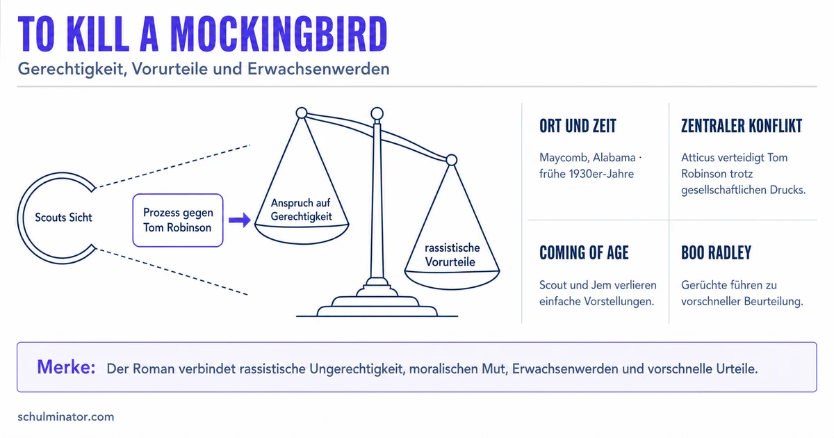 To Kill a Mockingbird: Handlung, Figuren, Analyse