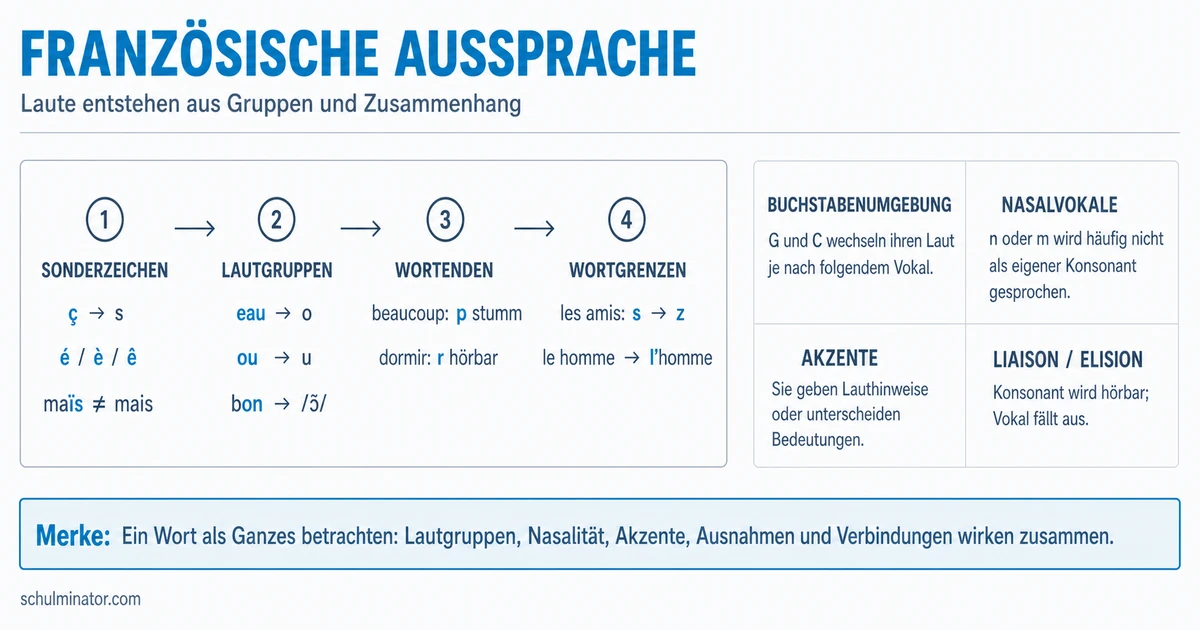 Französische Aussprache: Regeln und Übungen