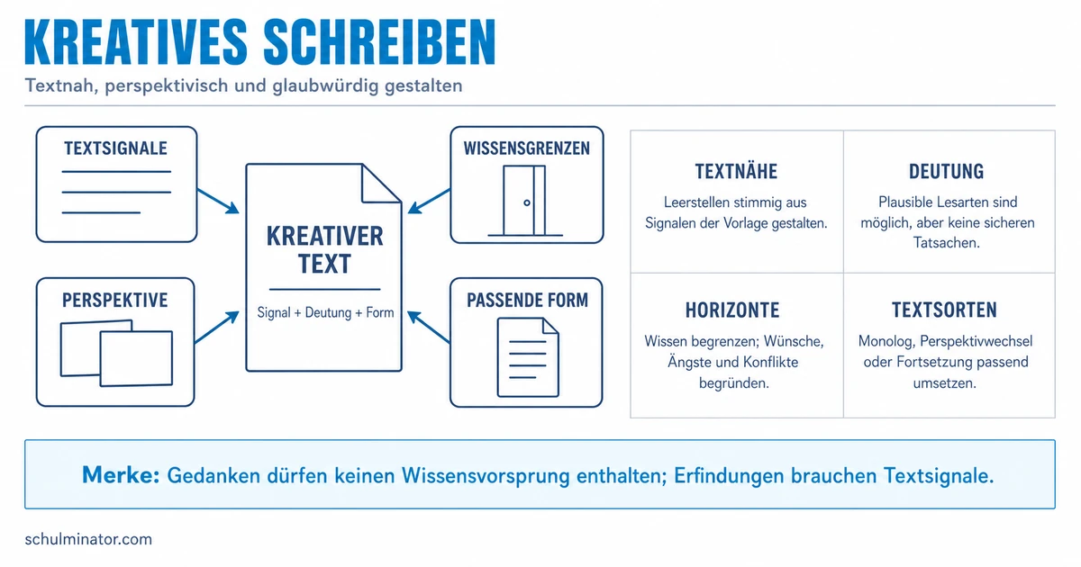 Kreatives Schreiben im Französisch-Abitur