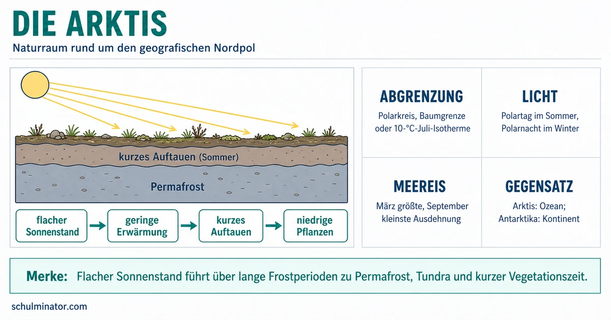 Arktis: Naturraum, Klima und Nutzung verstehen