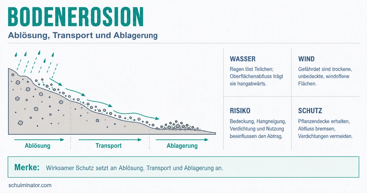 Bodenerosion: Ursachen, Folgen und Schutz