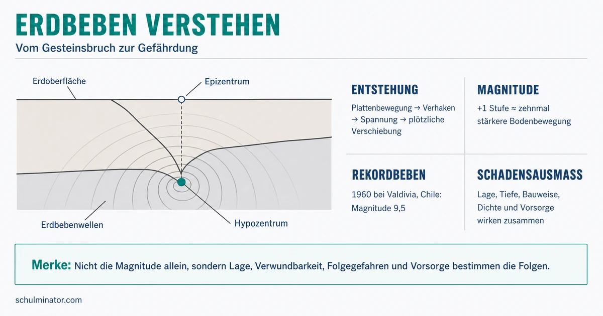 Erdbeben: Entstehung, Stärke und Folgen