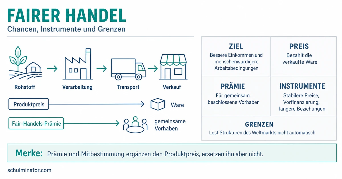 Fairer Handel: Prinzipien, Wirkung und Grenzen