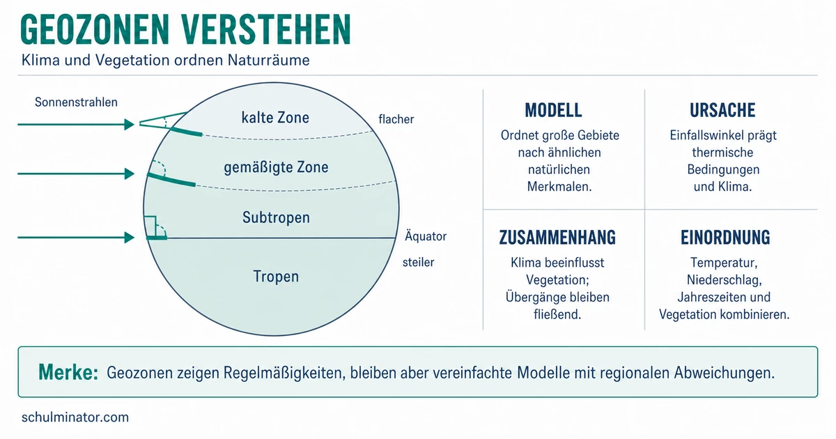 Geozonen einfach erklärt: Klima und Vegetation