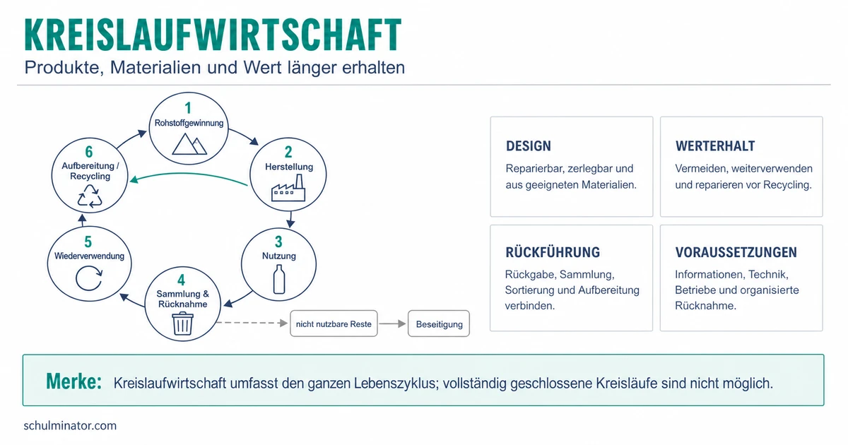 Kreislaufwirtschaft einfach erklärt
