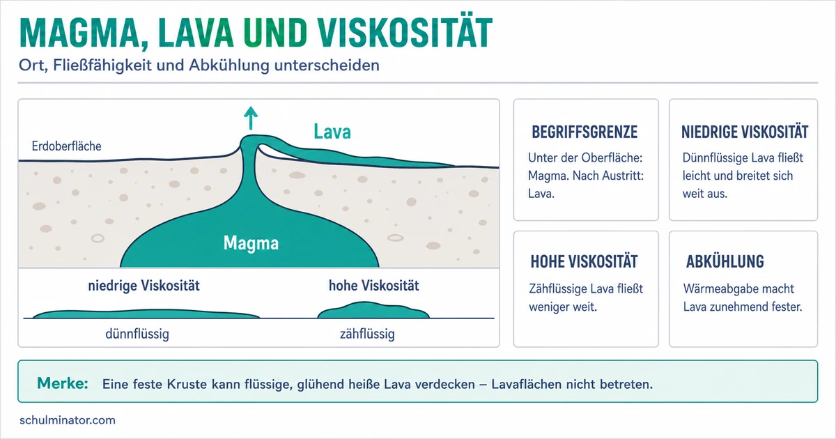Lava: Entstehung, Formen und Gefahren verstehen