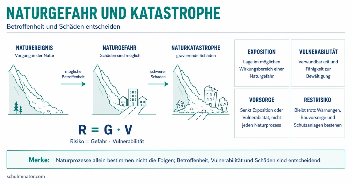 Naturgefahr: Ereignis, Risiko und Vorsorge