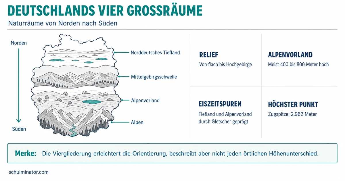 Naturräume Deutschlands: Überblick und Vergleich