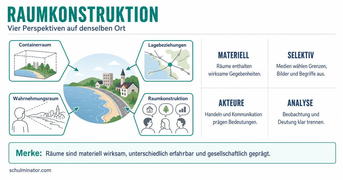Raumkonstruktion: Räume kritisch untersuchen
