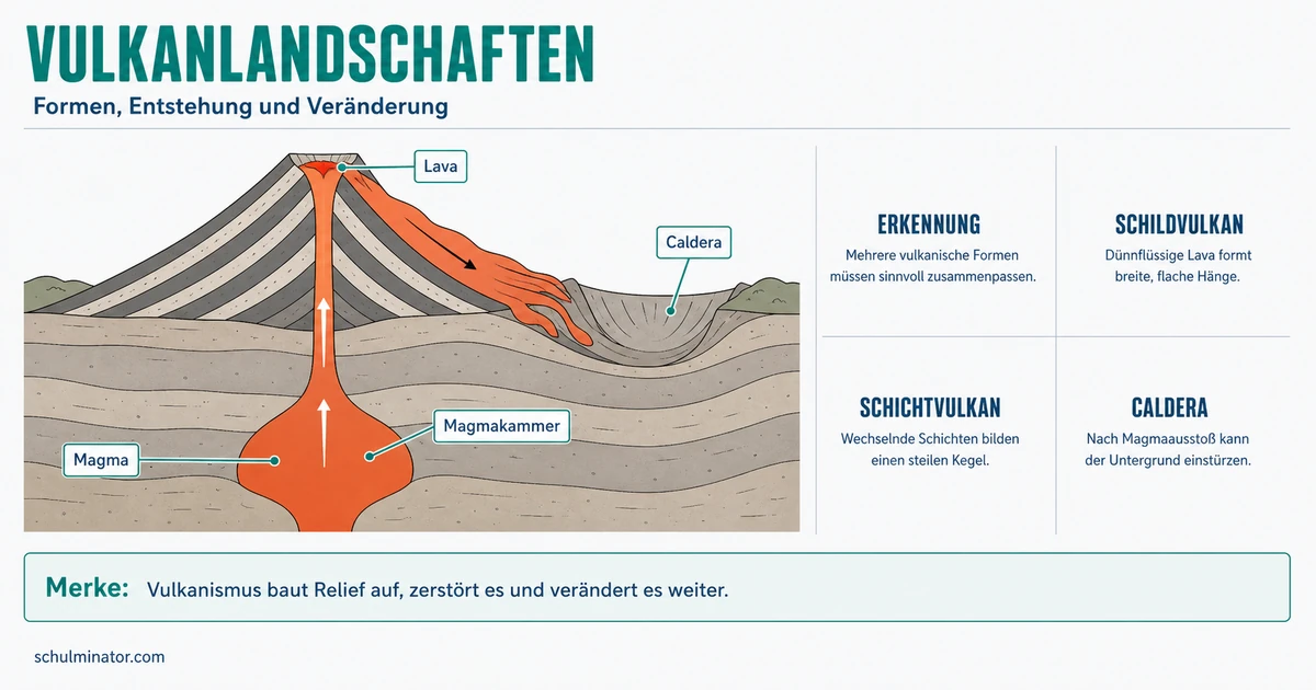 Vulkanlandschaft: Entstehung, Formen und Folgen