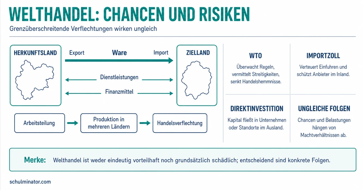 Welthandel verstehen: Chancen und Ungleichheiten