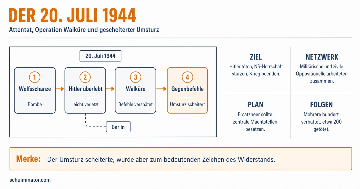 20. Juli 1944: Attentat und Umsturzversuch