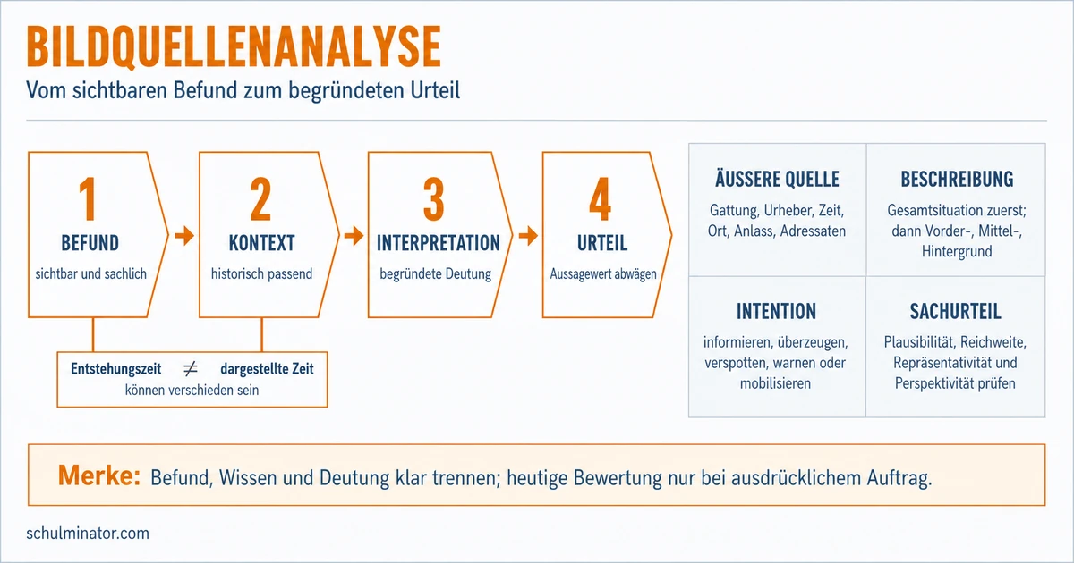 Bildquellenanalyse im Geschichte-Abitur