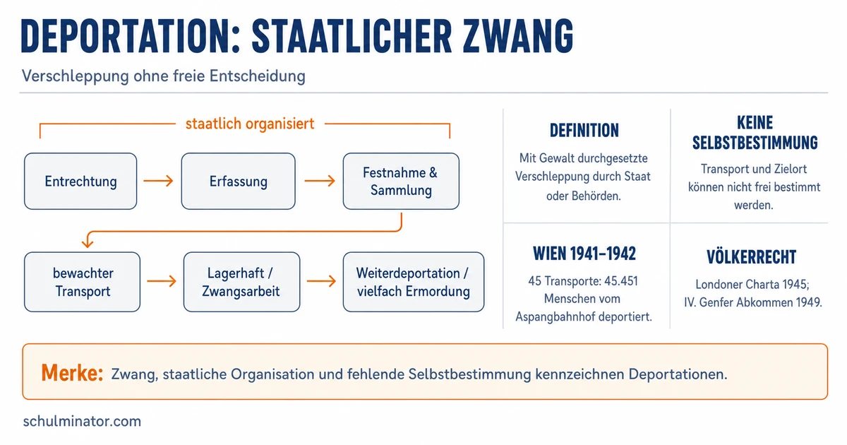 Deportation: Bedeutung und Rolle im Nationalsozialismus