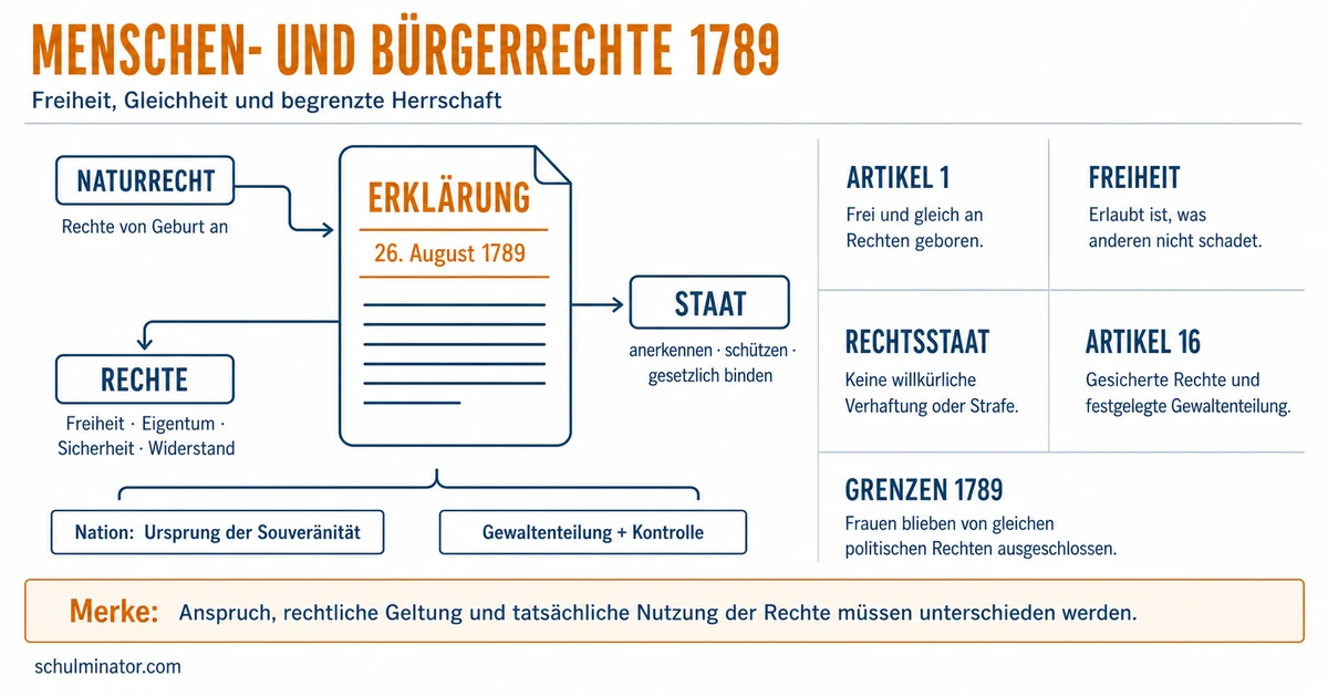 Erklärung der Menschen- und Bürgerrechte von 1789