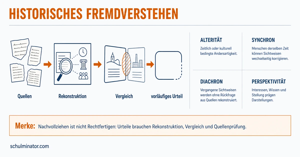 Fremdverstehen in Geschichte: Perspektiven prüfen