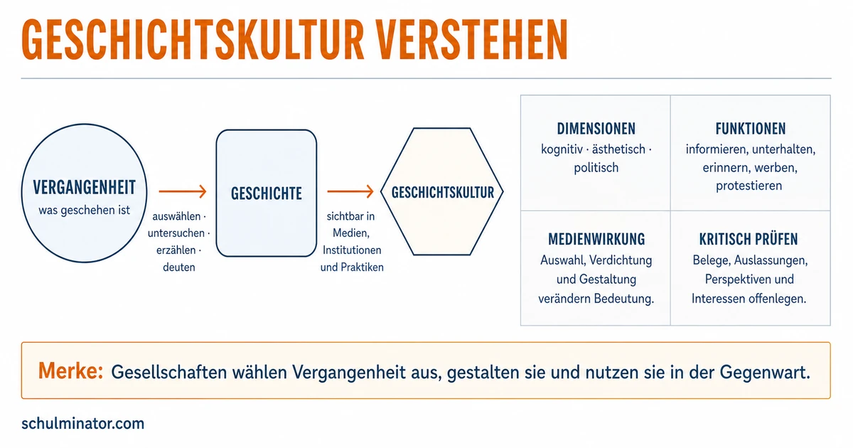 Geschichtskultur: Geschichte im Alltag verstehen