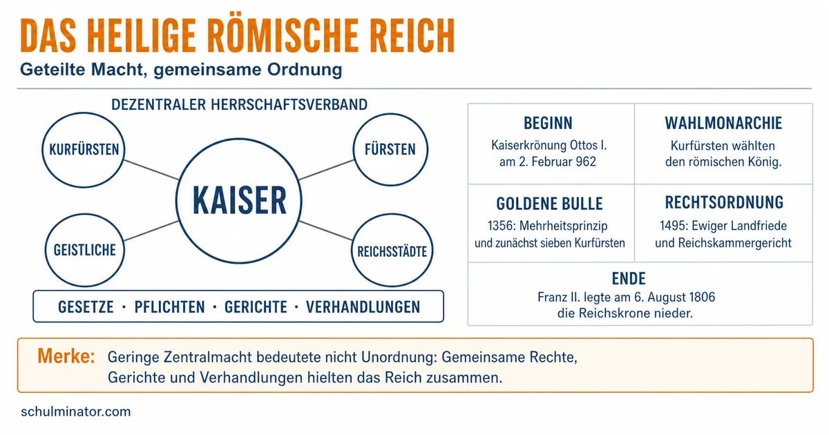Heiliges Römisches Reich einfach erklärt