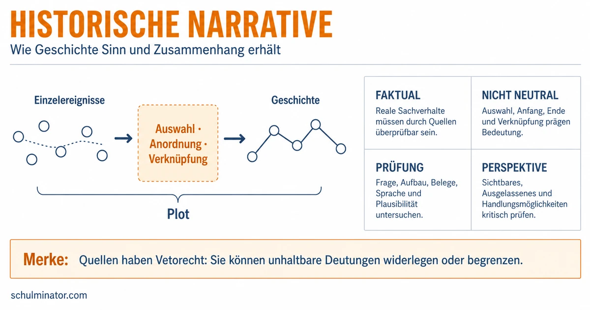 Historische Narrative erkennen und prüfen