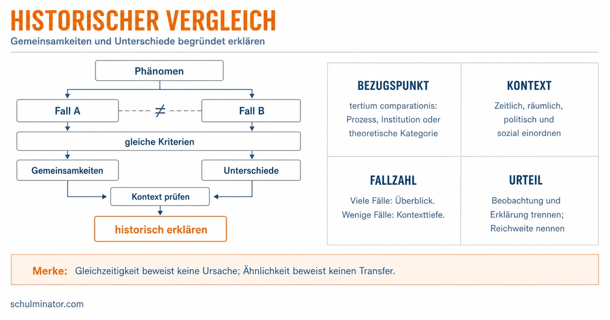 Historischer Vergleich: Methode und Analyse