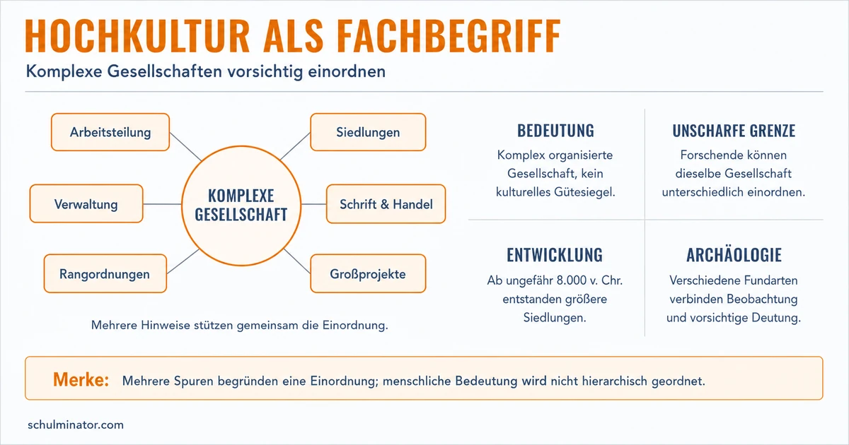 Hochkultur: Merkmale und Begriffskritik