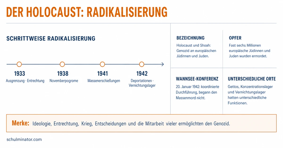Holocaust: Verfolgung, Massenmord und Erinnerung