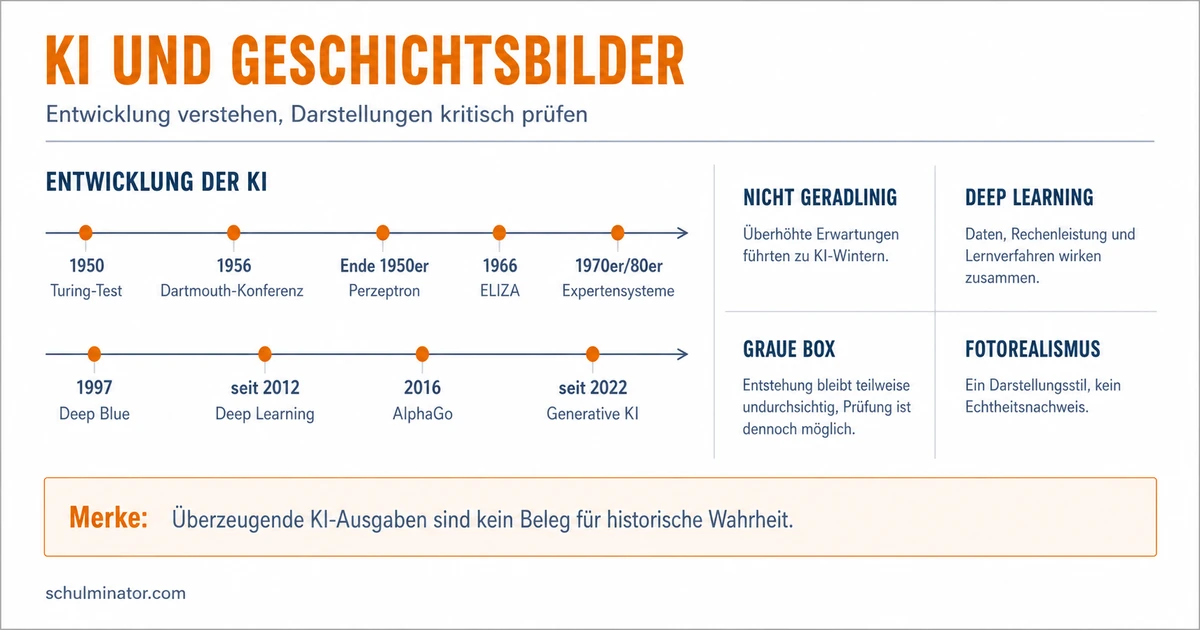 KI und Geschichte: Entwicklung und Quellenkritik