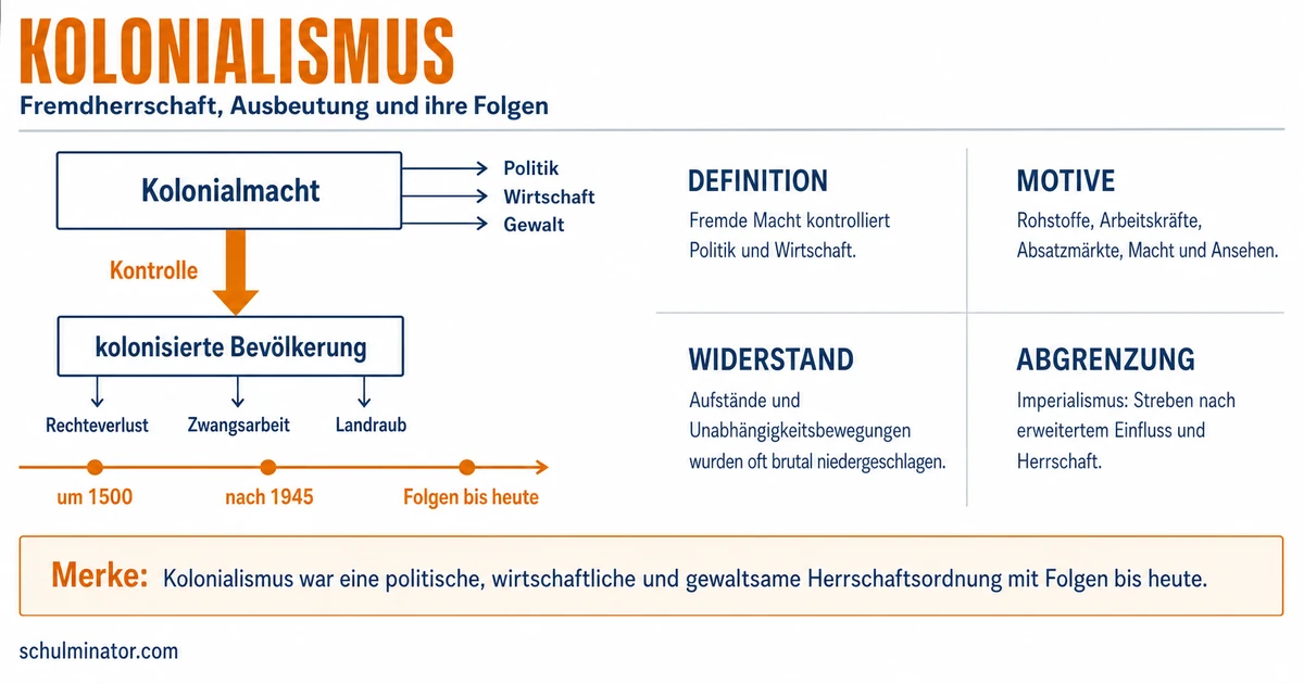 Kolonialismus: Herrschaft, Gewalt und Folgen