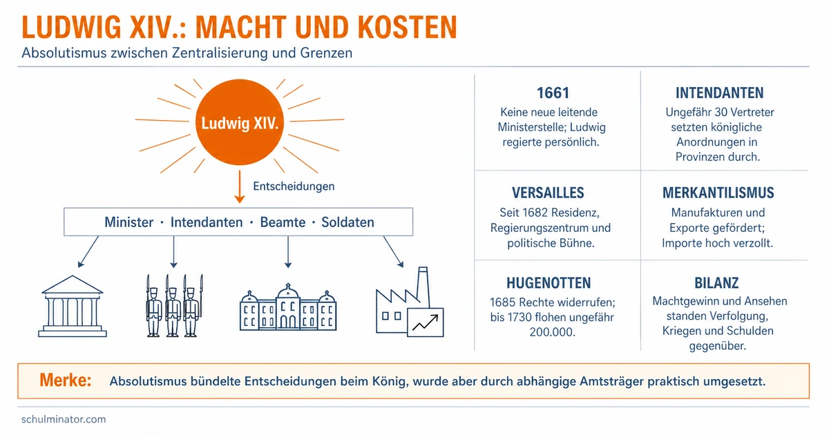 Ludwig XIV.: Sonnenkönig und Absolutismus