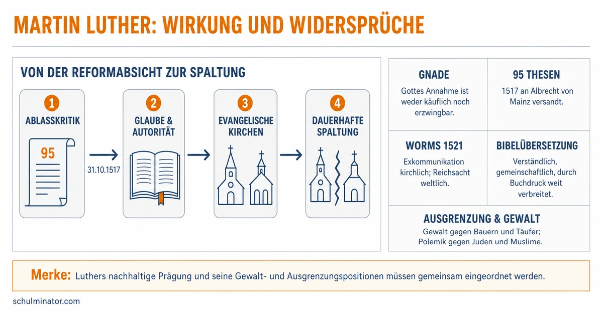 Martin Luther: Leben, Reformation und Wirkung