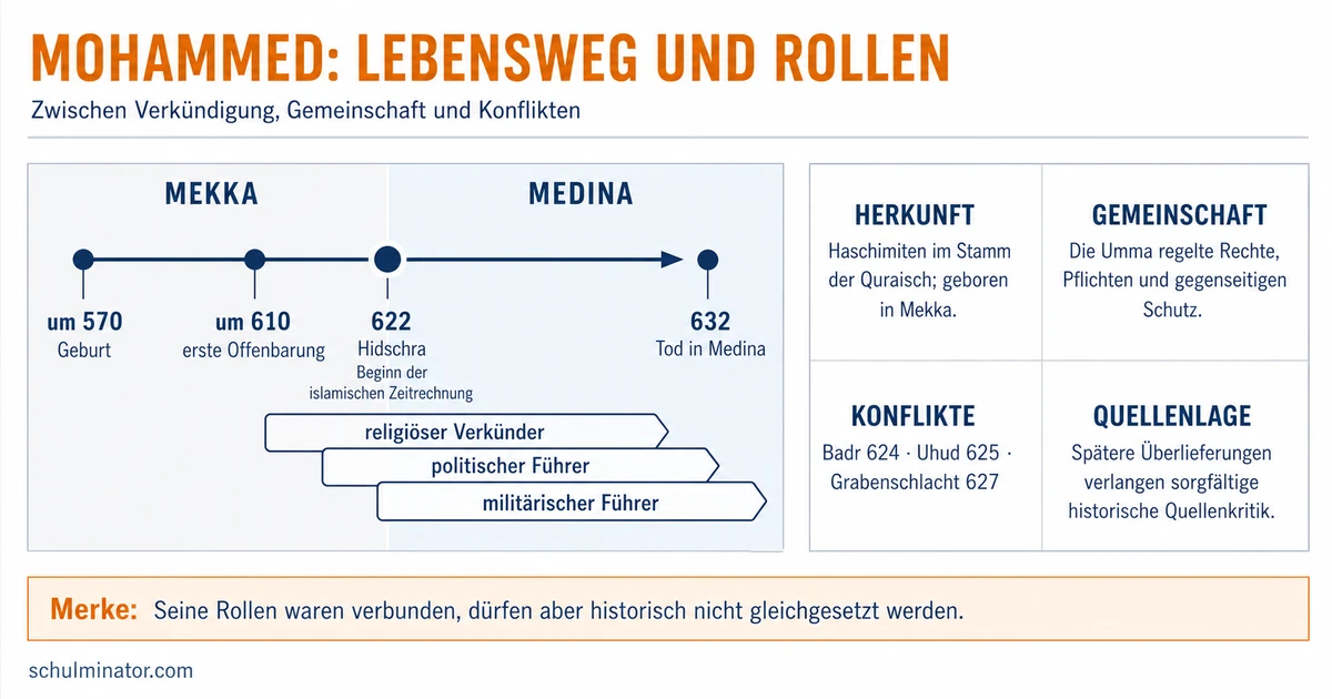 Mohammed: Leben, Wirken und Quellen erklärt